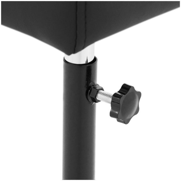 Image du produit Physa Beinstütze Pediküre Beinauflage Fussstütze Fusspflege Kosmetikstudio Schwarz 80 kg (24 x 22 cm)