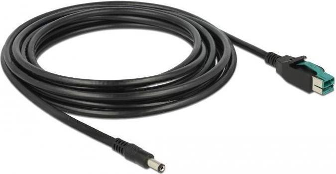 Produktbild Delock 85500 PoweredUSB Kabel Stecker 12 V (4 m)