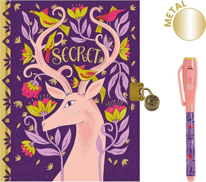 Actual product image Djeco Secret diary Melissa (Lined)