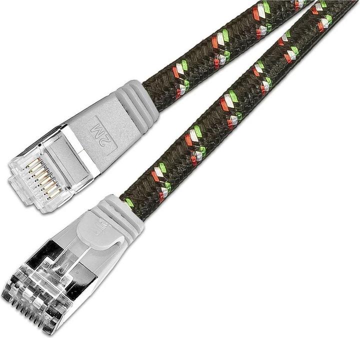 Actual product image Wirewin Network cable with nylon jacket (STP, CAT6, 0.50 m)