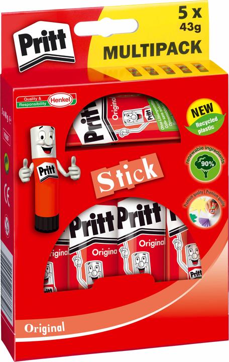 Actual product image Pritt Glue sticks