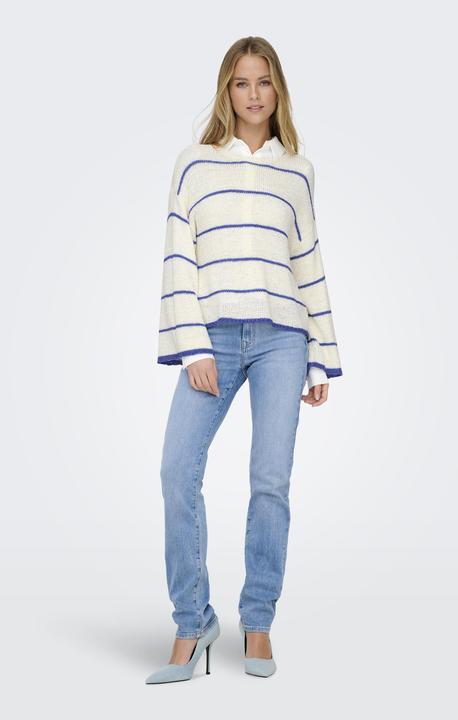 Produktbild Only ONLGEENA 7/8 STRIPE O-NECK KNT (XS)