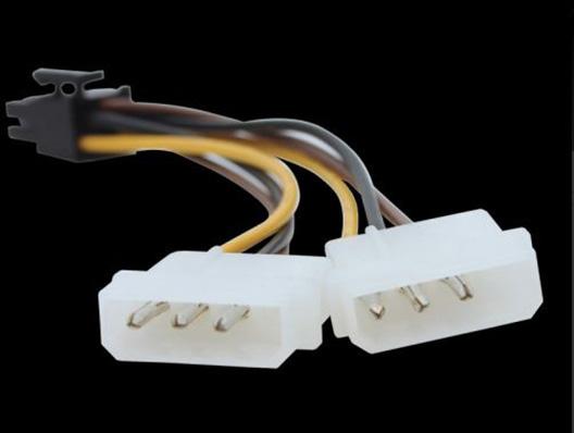 Produktbild 4 Pin Power Molex-6 PIn PCI-E