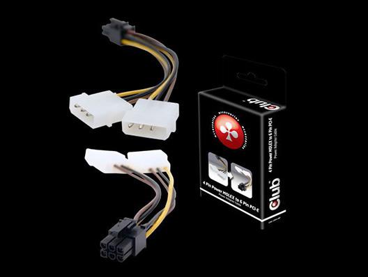 Produktbild 4 Pin Power Molex-6 PIn PCI-E