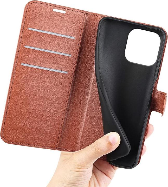 Produktbild Cover-Discount iPhone 16 Pro - Leder Etui Hülle (Apple iPhone 16 Pro)