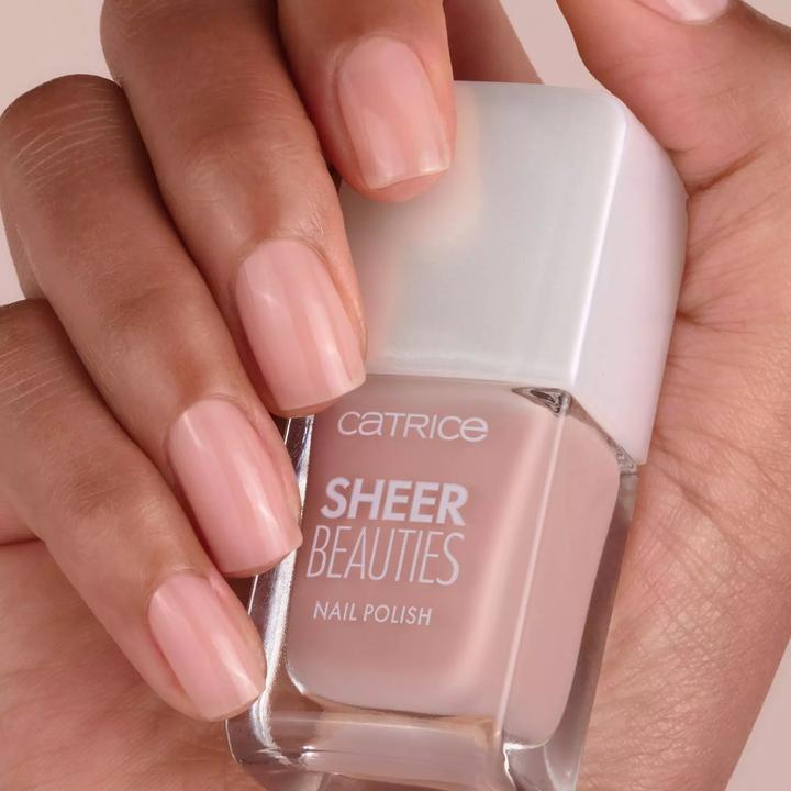 Actual product image Catrice Sheer Beauties Nail Polish 070 Nudie Beautie (070 Nudie Beautie, Colour paint)