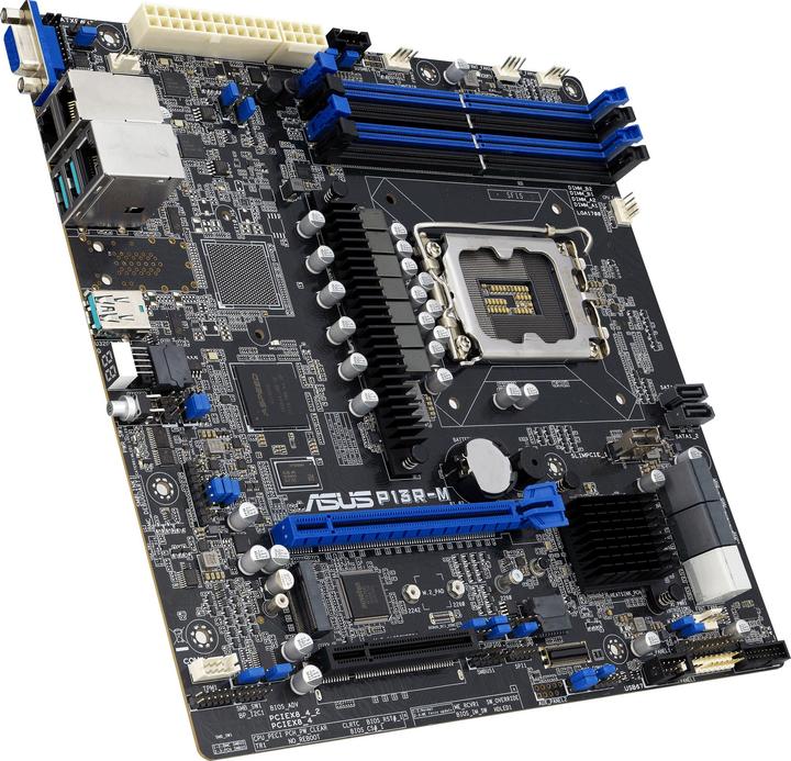 Actual product image ASUS P13R-M (LGA 1700, mATX)