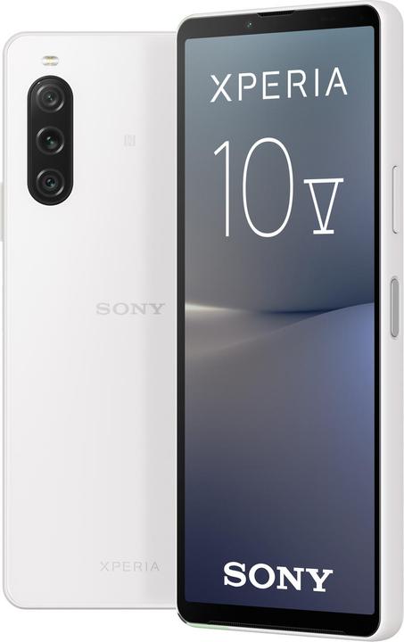 Produktbild Sony Xperia 10 V (128 GB, White, 6.10", SIM + eSIM, 48 Mpx, 5G)