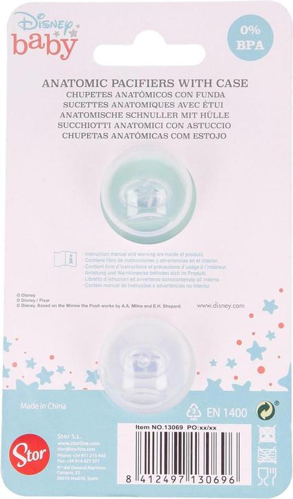 Actual product image Stor Nuggi Mickey Mouse 6+ Mt. (2 x, 6 - 16 M.)