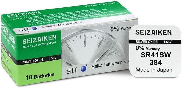 Immagine prodotto Seiko 384 / SR41SW - 10 pile a bottone (10 pz., 45 mAh)