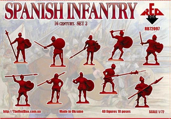Image du produit Red Box Infanterie espagnole, 16e siècle, set 2