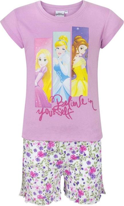 Disney Princess Believe In Yourself Schlafanzug mit Shorts Mädchen