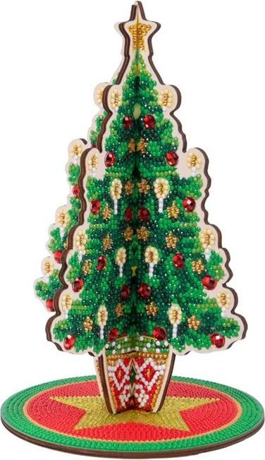 Produktbild Craft Buddy Crystal Art 3D-Weihnachtsbaum – Kreativset für festliche Szenen