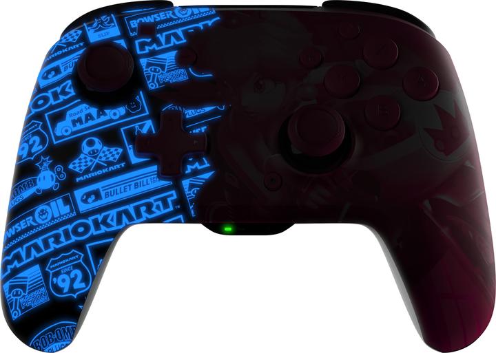 Produktbild PDP Rematch Glow Wireless Grand Prix Peach (Switch, Switch Lite, Switch OLED)
