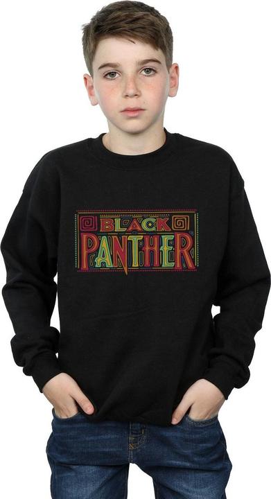 Immagine prodotto Black Panther Tribal Logo Felpa Ragazzi (128)