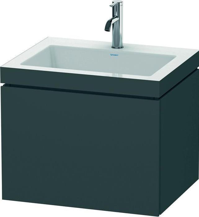 Image du produit Duravit Meuble sous-lavabo L-CUBE avec lavabo Vero Air 500x600x480mm o HL blanc mat