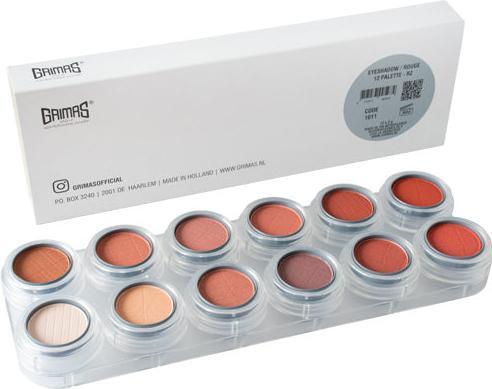 Actual product image Grimas Eyeshadow Palette RZ (Pallet 12 RZ)
