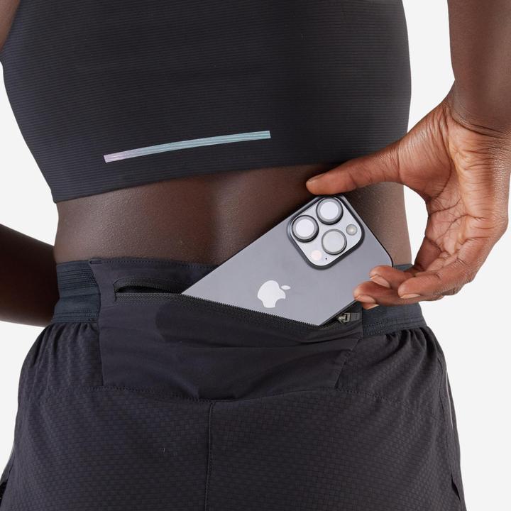 Produktbild Kiprun Laufshorts Trailrunning Damen leicht - Run 900 Light schwarz (L)