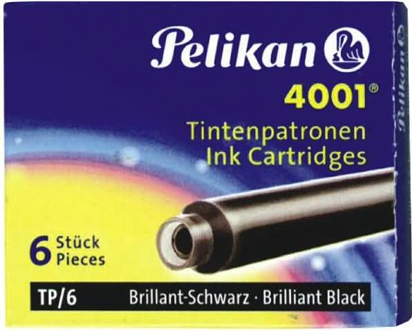 Produktbild Pelikan 4001 Tp/6 (Füllertinte, Schwarz)