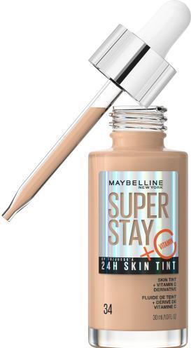 Immagine prodotto Maybelline New York Maybelline Super Stay Skin Tint Foundation con Vitamina C a lunga durata fino a 24H Formula vegana (34)