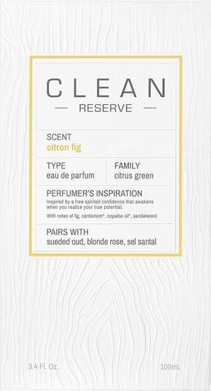 Produktbild Clean Citron Fig (Eau de Parfum, 100 ml)