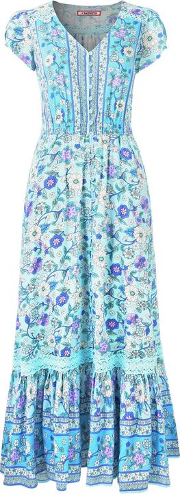 Produktbild Joe Browns Button Detail Border Print Button Through Maxi Dress (12)