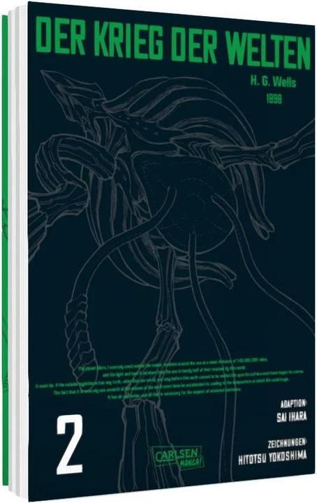 Produktbild H.G. Wells - Der Krieg der Welten 2 (Deutsch, H. G. Wells, Ihara Sai, 2022)